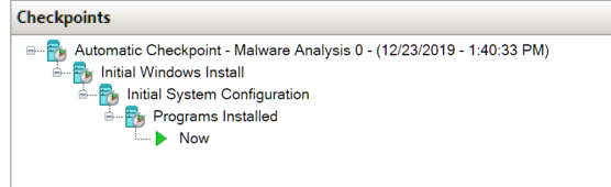 Checkpoints in Hyper-V